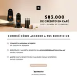 Cafetera Nespresso Essenza Mini con Aerochino Negra A3KC30-AR-BKNE2