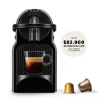 Cafetera Nespresso Inissia Black Curva D40-AR-BK-NE