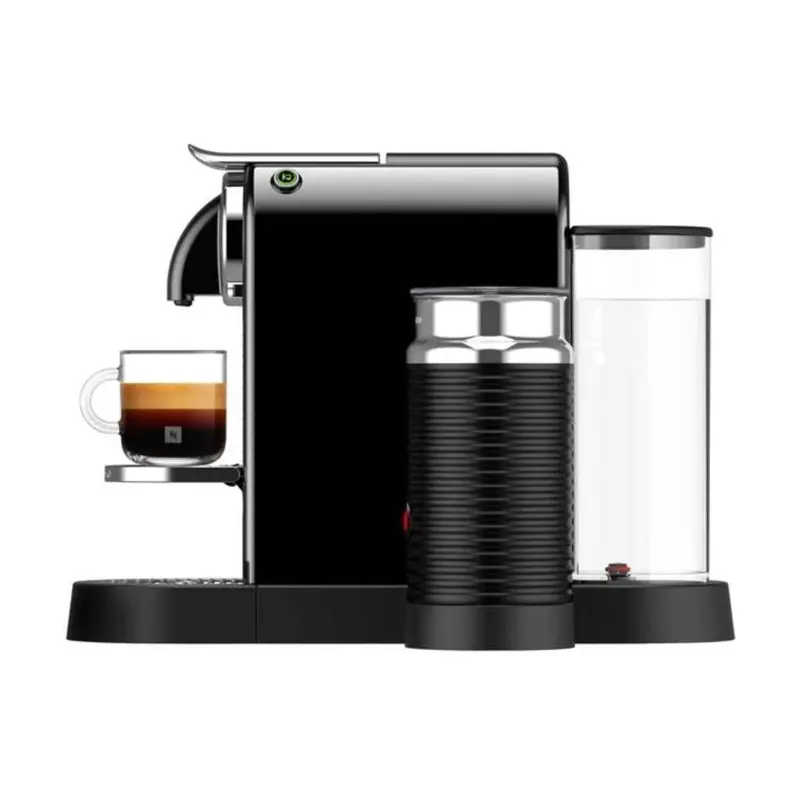 Cafetera Nespresso Citiz Milk Black Curva + Aeroccino D123 AR BK NE2 LOCAL