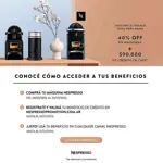 Cafetera Nespresso Citiz Negra D113-AR-BK-NE2