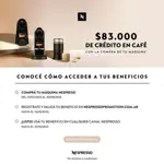 Cafetera Nespresso Pixie Silver Curva D62-AR-SI-NE