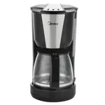 Cafetera Eléctrica Negra Midea 1,25l Color Negro