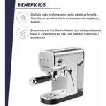 Cafetera Espresso Daihatsu DCF2000B 2l 2 Tazas 20 Bar