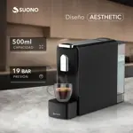 Cafetera Expresso Suono Eleganza Mini para Capsulas 500ml