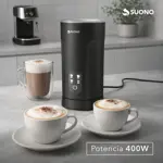 Espumador de Leche Magnético Suono Espuma Fría y Caliente