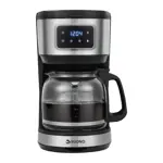 Cafetera de Filtro Digital Suono 1.8L 12 Tazas con Timer Programado