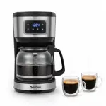 Cafetera de Filtro Digital Suono 1.8L 12 Tazas con Timer Programado