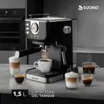 Cafetera Expresso Vintage Suono Con Vaporizador de Leche