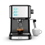 Cafetera SUONO Espresso Maker con Vaporizador de Leche 20 Bar 1.5 L