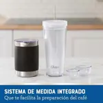 Cafetera Oster Latte 4 en 1 c/espumador integrad Accesorios