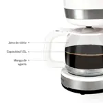 Cafetera Plastica Smart-Tek Eléctrica De Filtro CM620
