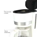 Cafetera Plastica Smart-Tek Eléctrica De Filtro CM620
