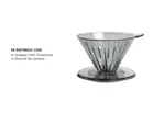 Cafetera V60 Timemore Cono Dripper Acrilico 