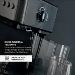 Cafetera Express Winco 15 BAR W1925 Capacidad 1 Litro
