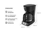 Cafetera de Filtro Liliana Coffee Time AC931 1.8 Lts