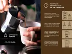 Cafetera Gadnic Moka Express manual plateada italiano  3 Tazas