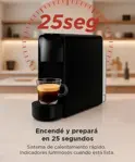 Cafetera Nespresso Essenza Mini Black C 06L 19 Bares Espresso Lungo