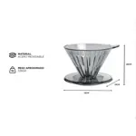 Kit Cafetera Manual + Dripper Y Filtros Time More
