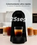 Cafetera Nespresso Essenza Mini Black D30 Cafetera Cápsulas