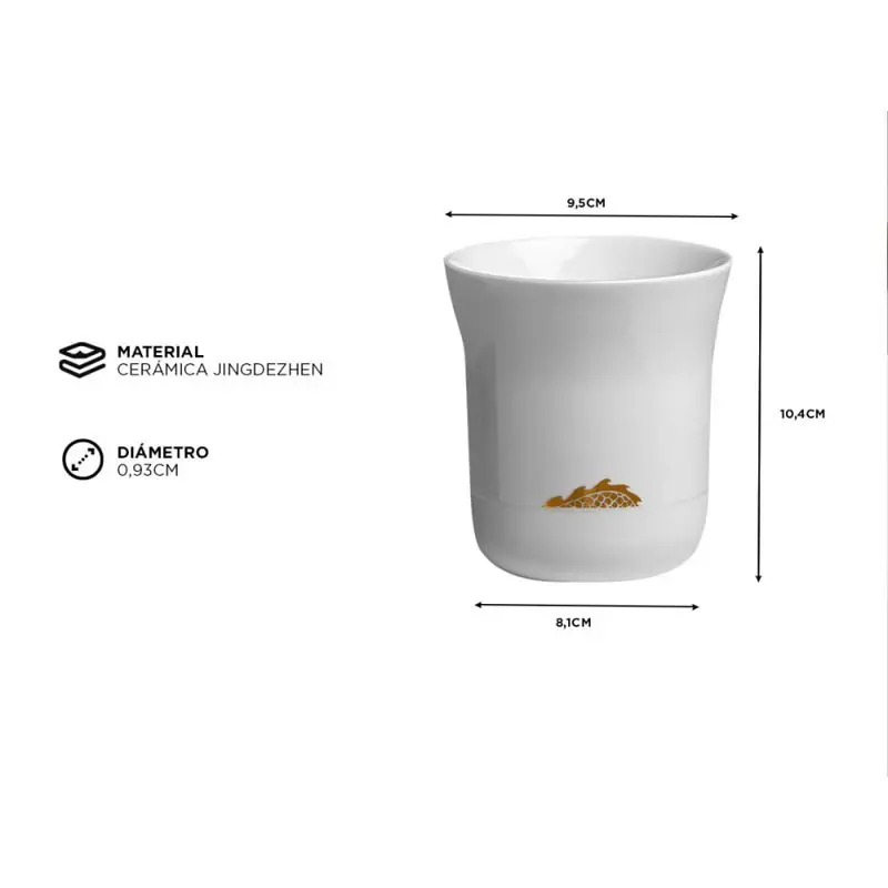 Kit De Molinillo Negro + Taza Y Termómetro Time More Barista