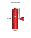 Molinillo de Café Manual Verde TIMEMORE S3 Molienda Ajustable Muela Acero