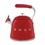 Hervidor eléctrico Smeg Retro para estufa, 2,4 L, color rojo