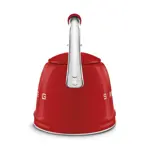 Hervidor eléctrico Smeg Retro para estufa, 2,4 L, color rojo