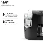 Cafetera Keurig K-Duo Essentials para cápsulas K-Cup negra