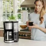 Cafetera Ninja CE201 de 12 tazas con depósito de agua de 1,8 litros
