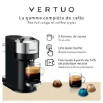 Cafetera Nespresso Vertuo Next Premium Cromada