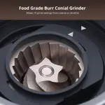 Cafetera De Espresso Profesional 15 Ajustes 60 Oz Oficina - Color