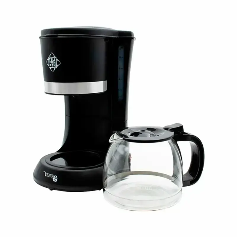 Cafetera Eléctrica Telefunken Verona Plus filtro lavable 1.2L