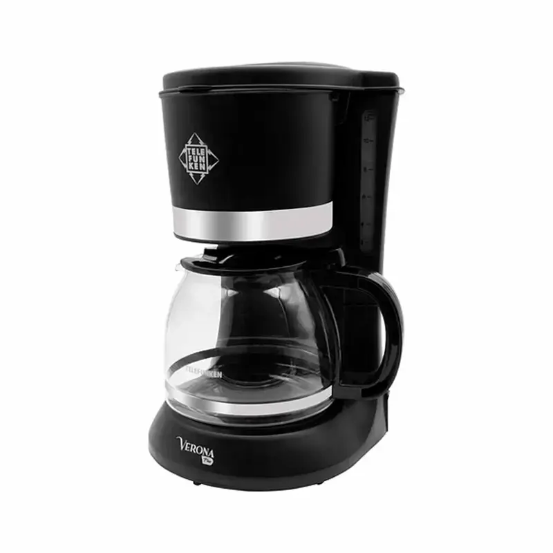 Cafetera Eléctrica Telefunken Verona Plus filtro lavable 1.2L