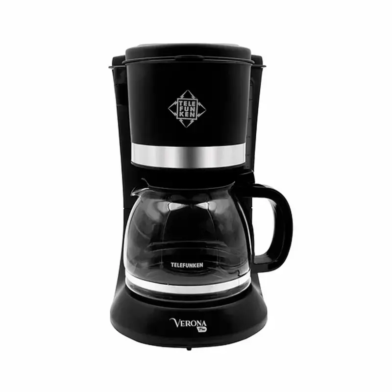 Cafetera Eléctrica Telefunken Verona Plus filtro lavable 1.2L