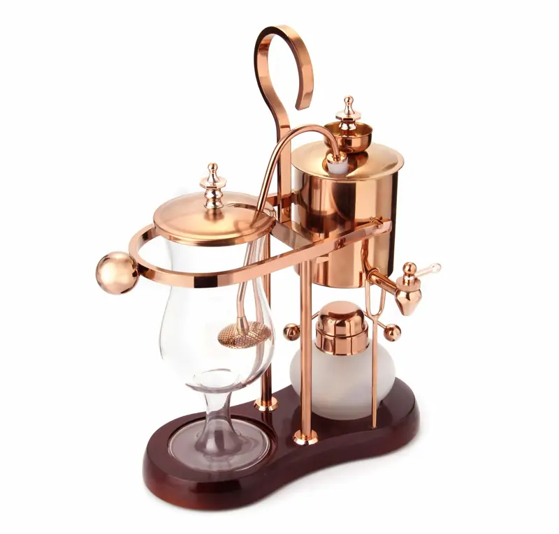 Cafetera De Sifón Belga Diguo LEPAC5381 Oro Rosa 500 ml