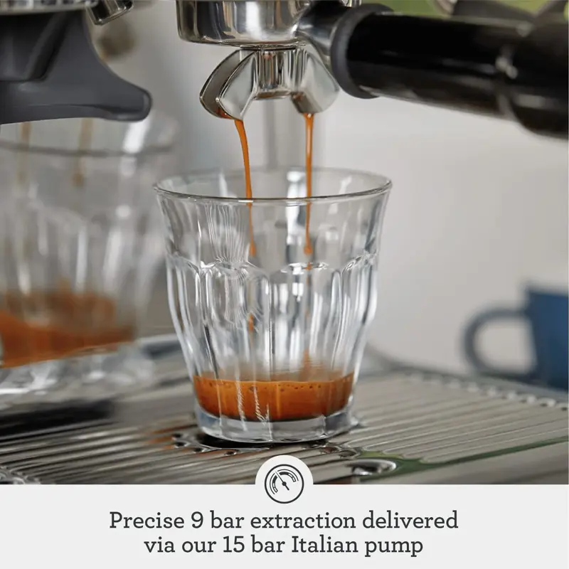 Máquina Espresso Breville Barista Express BES870BTR Prepara