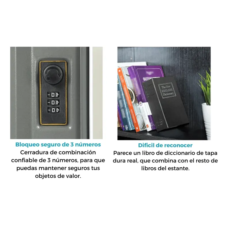 Caja Fuerte Formato Libro Global