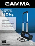 Carro multiuso vertical 130Kg - G304AR