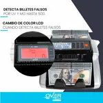 Contadora De Billetes OverTech Maquina Contar Led AL-1000