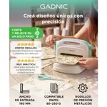 Perforadora Troqueladora Gadnic 160mm Embossing Scrapbook Papel