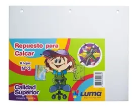 Repuesto Hojas Para Calcar No3 Esco...