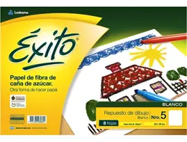 Repuesto Dibujo Exito N° 5 Blanco X...