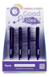 Roller Borrable Good Idea Tinta Azu...