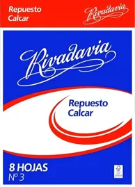 Repuesto No3 Calcar  8 Hojas