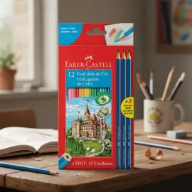 12 Ecolápices De Color +3 Ecolápice...