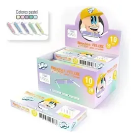 Broches Velox Plastico  X50 Unidade...