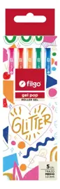Estuche X5 Colores Roller  Gel Pop ...