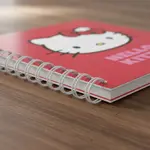 Cuaderno 16x21 Espiral Td 80 Hojas Hello Kitty Mooving