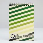 Block Espiral Alfa A6 80 Hojas Cuadriculado