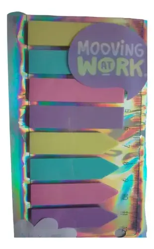 Notas Adhesivas Mooving X 200 Unidades Color Pastel Pastel